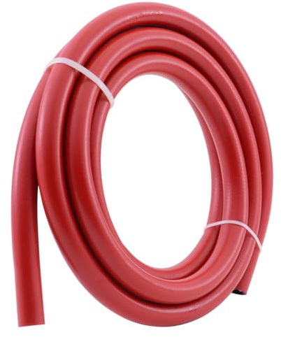 EZ-FLO PVC High-Pressure Air Hose, 1/2 Inch ID x 10 Feet, Red, 98594