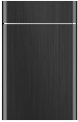 Hard disk esterno portatile da 2,5 2TB / 1TB / 250GB, metallo USB 3.0 HDD di archiviazione, adatto per PC, desktop, laptop, finestre, MacBook, Xbox One, PS4, Smart TV (250 GB, nero)