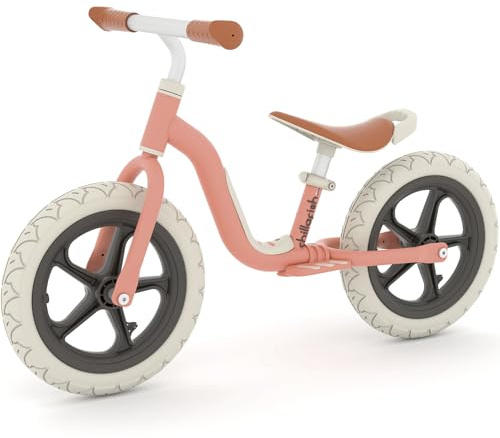 Chillafish Charlie LUX 12 Laufrad für Kleinkinder – Ultraleichtes Balance Bike mit Pannensicheren Reifen, Verstellbarem Sitz und Lenker CPCH05SAL