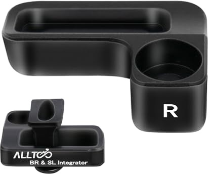 alltoo XTR/XT/SLX/DEORE - Adattatore per leva del cambio integrato per SRAM Matchmaker, montaggio della leva del cambio su per freno Shimao I-Spec EV (Right)
