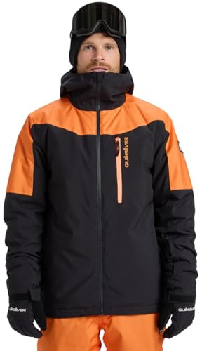 Quiksilver Snow Titano Jacket - Chaqueta de Nieve, Color marrón