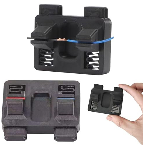 Accesorio de soldadura de alambre eléctrico, 2 unidades, dispositivo de soldadura para soldar cables eléctricos, herramienta auxiliar ajustable, soporte de alambre para soldar, herramienta de