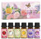 SoulOrigin Floral Fragrance Oils Set, Fragrance Oil Set for Oil Diffusers, Scented Oils for Soap Candle Making 6x10ml - Rose, Gardenia, Jasmine, Honeysuckle, Violet, and Lilac