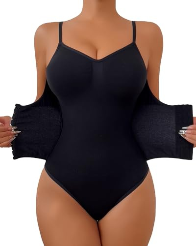Curlady Women's Shapewear Tummy Control Bodysuit Faja