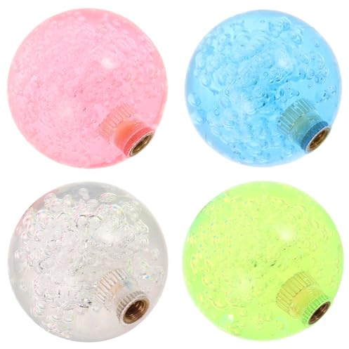 MALUGOGO 4pcs Game Controller Joystick Head Replacement Plastic Knob for DIY Fighting Gaming Machines Controller Replacement Parts Joystick Handle Ball