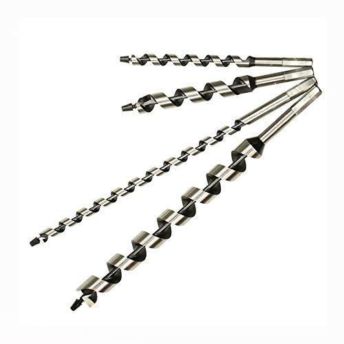 Supertool ormborr med sexkantsskaft för träslangar för slipare, skuren, snabbt snitt, diameter 6–32 mm, träborrsats, 230 mm/350 mm lång (1 styck)