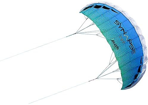 Prism Kite Technology Synapse Dual-line Parafoil Kite - an Ideal Entry Level Kite for Kids and Adults to Dual-line Kiting - Synapse 200, Coastal