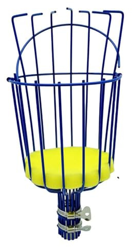 Long Handle Fruit Picker with Basket Adjustable Fruit Catcher for apple Mango F7Q3 Tool Professional Avocado Orange Pear Orchard