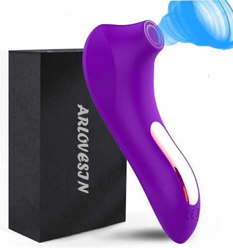 ARLOVESIN Vibromasseurs feminin clitoridien I Sextoyse femme sex avec 10 Modes Stimulateur Clitoridien à Succion I Sextoys Couple PlaisirI Sex Toys Vibromasseurs IJouet Adulte(Rose-3)