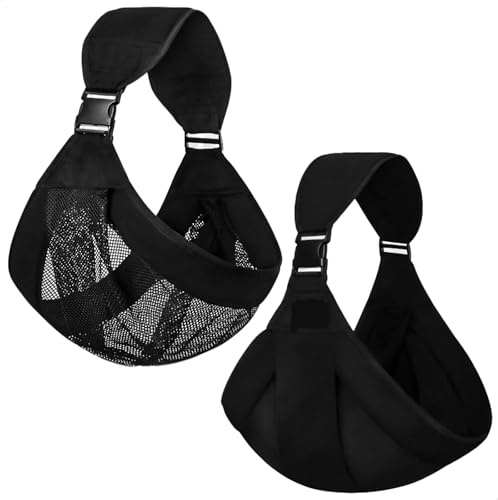 Fascia Neonato Fascia Porta Bebe,2 Fascia Laterale Porta Bambino,Estivo/Quattro Stagioni Baby Carrier,Marsupio Neonato 0-36 Mesi,Marsupio per Bambini Fino a 20kg,Cinturini Regolabili e Ampie