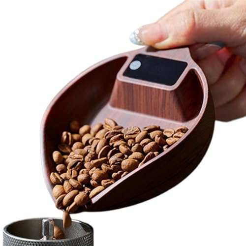 Báscula Gramos Café - Precisión 0.1g Báscula Digital para Alimentos Recargable | Máquina de Pesaje de Cocina de Alta Precisión de 1kg | Para Tienda Oficina Cafetería Mostrador