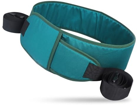 Cinturón de Sujeción para Cama y Silla de Ruedas Arnés de Seguridad para Ancianos Correa de Soporte Abdominal Suave y Transpirable Evita Caídas en Cama Geriátrica y de Cuidados Lavable Ajustable