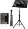 Height Adjustable Foldable Music Orchestral Book, Paper & Mic Holder Tripod Stand (Book Holder Tripod Stand)