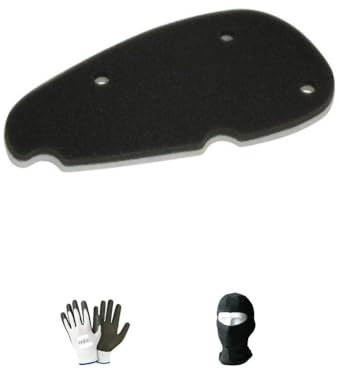 COMPATIBILE CON BOOSTER 002100600310 FILTRO ARIA SPUGNA MOTORE ASSORBI OLIO PER MOTO SCOOTER SPECIFICO DA MONTARE NELLA SCATOLA FILTRI