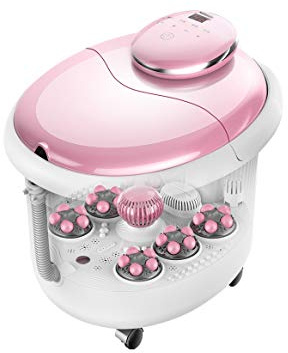GaRcan Cubo para pediluvio, pediluvio con calefacción automática, Masaje eléctrico, pediluvio termostático