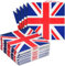 Servietten mit britischer Party-Dekoration, 100 Stück, England-Flagge, Cocktail-Servietten, Union Jack-Servietten für England-Motto-Party-Zubehör, Partydekorationen