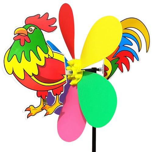 Segni di cortile, giradischi per bambini, filieri di vento da 21 pollici outdoor per la scultura di animali decorativi filatori decorativi per vento decorativi all'aperto per giardino giardino parco,