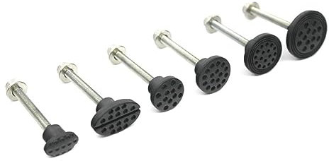 CRILSTYLEO 6 Stück Dellenreparatur Abzieher Für Kraftfahrzeuge Saugnäpfe Dellenreparatur Sauger Dellenentfernungssauger Zugschnalle Karosserie Dellenentfernungsmutter Dichtung