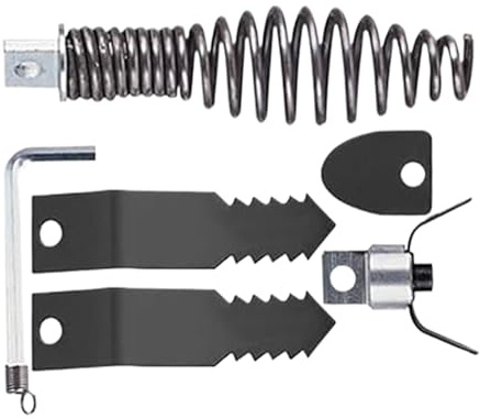 Trapano a per tubi di scarico, set di testine di taglio per tubi – attrezzi a per tubi con inglese per installazione sanitaria, riparazione e manutenzione in casa e commerciale,