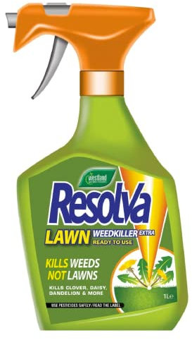 2 x Lawn Weed Killer Extra Ready to Use, 1 Litre