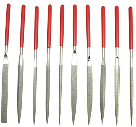 Grobet Diamond Needle File Set of 10