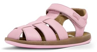 Camper Girls Bicho 80177 T-strap Sandal, Pink 074, 3.5 UK