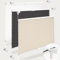 Plissee ohne Bohren Plissees Klemmfix 65 x 130 cm (BxH) Beige HOHE QUALITÄT - LANGLEBIG Easyfix klemmträger Plissee Tür & Fenster