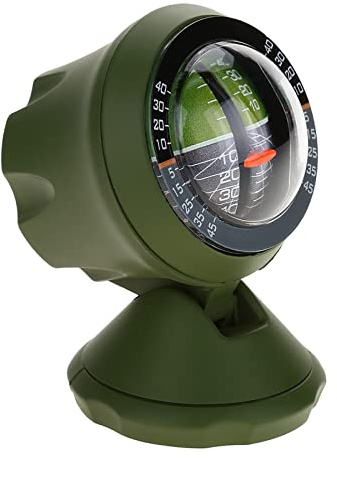 Équipement de Mesure Multifonction pour Voiture, Boussole de Voiture, Altimètre, Inclinomètre, Compteur de Pente d'angle, Équilibreur, Tableau de Bord Extérieur