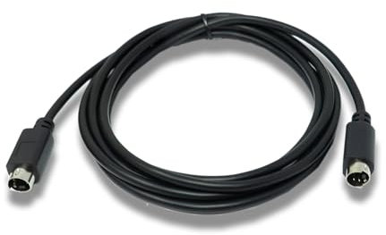 System-S S-Video Cavo 180 cm DIN 4 pin maschio a maschio in nero