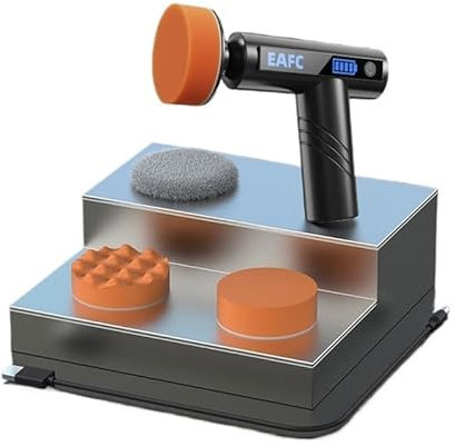 Lucidatrice Auto,Lucidatrice Rotorbitale Lucidatrice for auto senza fili, lucidatrice portatile, strumento for lucidatura e ceretta for la pulizia e la riparazione della carrozzeria.