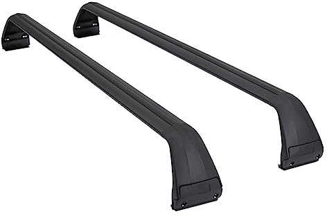 2 barras transversales para techo de Jeep Wrangler JK, JL, Gladiator JT 4XE de 2 y 4 puertas, portaequipajes para kayak (2007-2022)