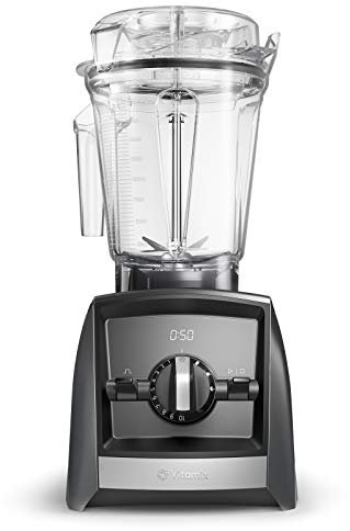 Vitamix A2500i ASCENT Series Blender 100 % plastique Tritan (sans BPA), 2 l, gris foncé