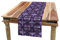 ABAKUHAUS Lila Tischläufer, Keltische Knoten-Kunst, Esszimmer Küche Rechteckiger Dekorativer Tischläufer, 40 x 180 cm, Violett Lila