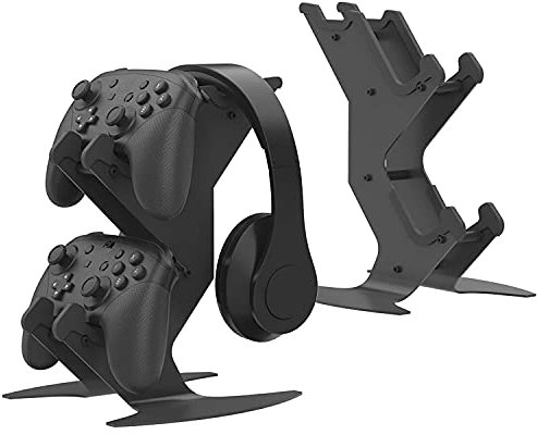 NBCP Controller Halterung Universeller Controller Ständer für Xbox Series X, Xbox One, Xbox 360, PS5, PS4, Nintendo Switch, Steam Controller, Ideal für Desktop PC Gamepads und Mobile Geräte