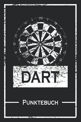 Dart Punktebuch: Spielblock für über 100 Dartpartien mit Dart Outs | für Training oder Tunierzähler Buch | Crickets, Tactics 301, 501, 701, 1001 und ... Buch Scorer Book | Handliches ca. DIN A5 6x10