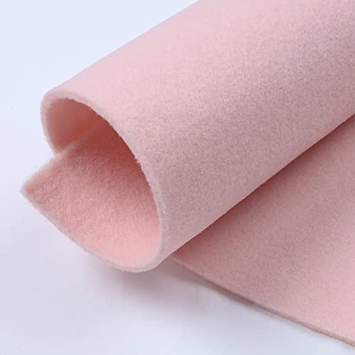 Filtark SPESSOR 3MM VERO FELTER Storlek 50 x 36 cm - 39 Färger Tillgängliga - Högsta kvalitet - Perfekt för hobby (Rosa Baby)