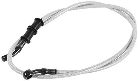 Haosie Tubo Freno Moto 1200mm in Acciaio Intrecciato, Flessibile per Olio e Frizione - per Moto, Dirt Bike, Enduro, Motocross, Street