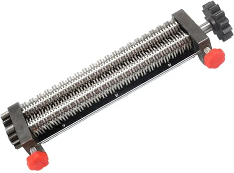 Electric Dough Sheeter Fresh Chin Chin Maker Making Machine For Stainless Steel Noodle Maker Dough Roller Presser Machine, High Yield Homemade Commercial Spaghetti Lasagna(2/6mm flat knife)