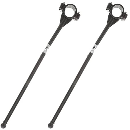 HAPINARY Asta de Bandera para Exhibición de Bicicletas Soporte Resistente para Manillares de 2 a 2,5 CM, Adecuado para Uso Exterior en Celebraciones y Ciclismo Infantil