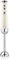 Westinghouse Retro Hand Blender - 600W Handheld Stick Blender for Kitchen - Stainless Steel Electric Soup Blender - Food Mixer with Various Speeds and Turbo Setting - White