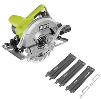 Confezione RYOBI Sega circolare - RCS1400-G - 1400W - 66mm - guida di taglio - RAK03SR