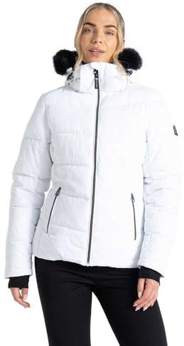 Dare 2b Damen Glamourize Iv Jacke, weiß, 42