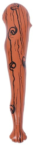 Hemoton 35 Inflatable Baseball Bat Brown Striped Kids Party Favors