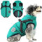 Savlot Hundejacke Winterweste Jacken Hundemantel Hundepullover Haustier Skifahren Kostüm Ärmellose Baumwolle Gepolsterte Weste Mit Brustgurt Gurt