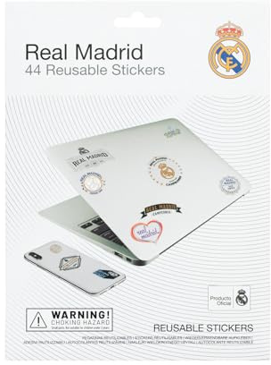 Grupo Erik | Autocollants Réutilisables Real Madrid | Stickers