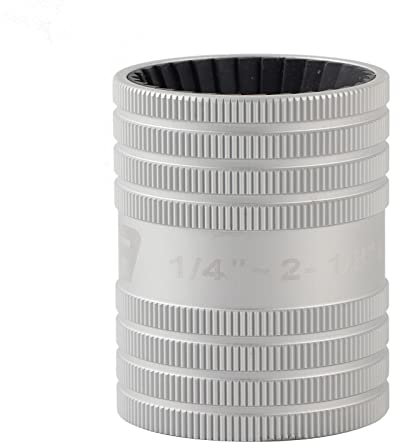 Escariador de tubos de acero inoxidable, escariador de desbarbado de tubos de 6-54 mm, escariador de tubos y desbarbado de tubos, recorte de tubos de cobre y aluminio