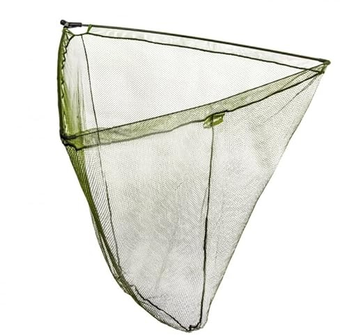 Saber - 42 Specimen Landing Net Head - Olive Green Mesh - 100cm Width - 127cm Depth - Includes Drawstring Stink Bag - Fishing Landing Net - Easy to Use - Fishing Accessories