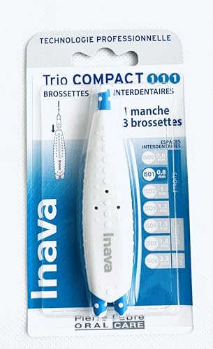 Inava Brossettes Interdentaires Trio Compact (1.1.1) 0.8mm