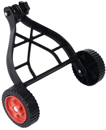 Roue De Support De Tondeuse Manuel, Roues Auxiliaires Pour Tondeuses à Gazon, Débroussailleuses Et Débroussailleuses, Support Coupe- Réglable, Accessoires Pour Coupe-Bordures, 34x35x12cm