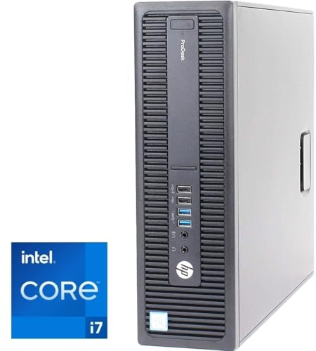 HP ProDesk 600 G2 Intel i7 6700 8-Thread 4 GHz Business Office Multimedia Computer mit 3 Jahren Garantie! - 32 GB - 1000 GB SSD - USB 3.0 - WLAN - Windows 11 Prof. 64-Bit - #8287